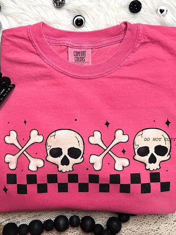 *Preorder* Pink skulls