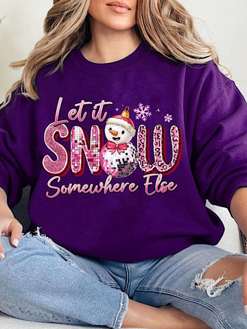 *Preorder* Let it snow somewhere else