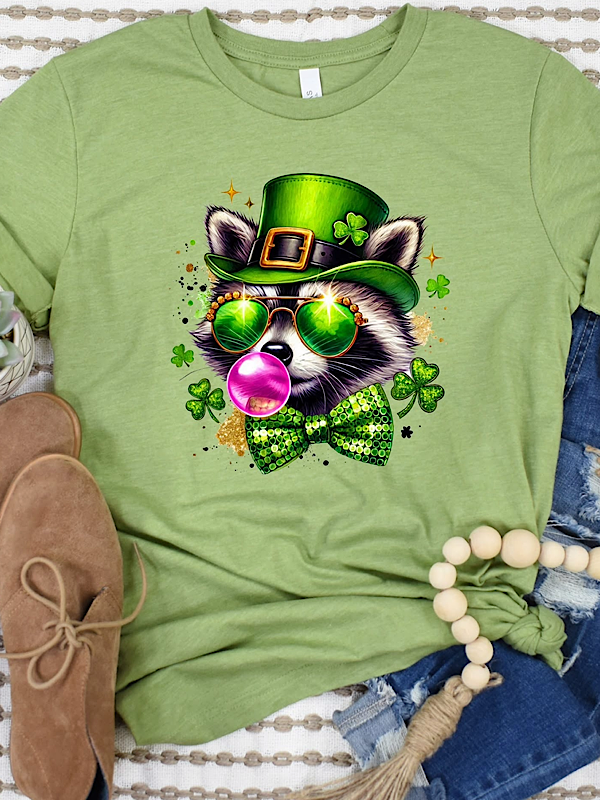 *Preorder* Green raccoon