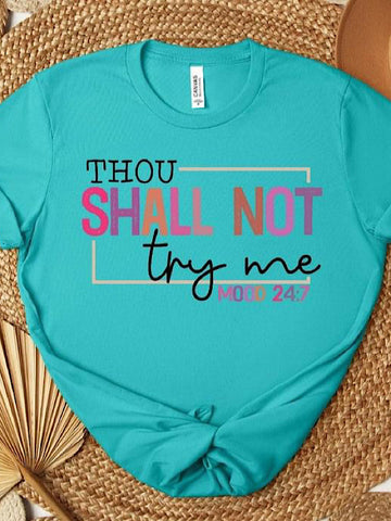 *Preorder* Thou shall not