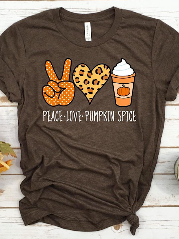 *Preorder* Peace love pumpkin spice