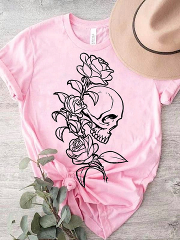 *Preorder* Skull rose