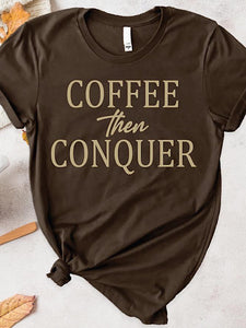 *Preorder* Coffee then conquer