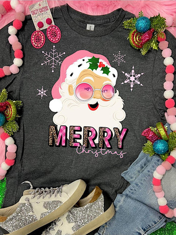 *Preorder* Merry pink santa