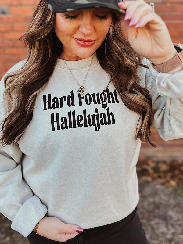 *Preorder* Hard fought hallelujah