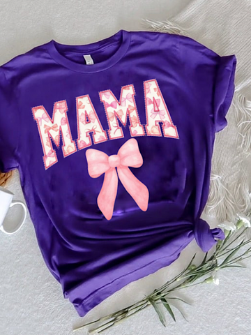 *Preorder* Purple mama bow