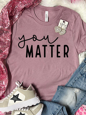 *Preorder* You matter