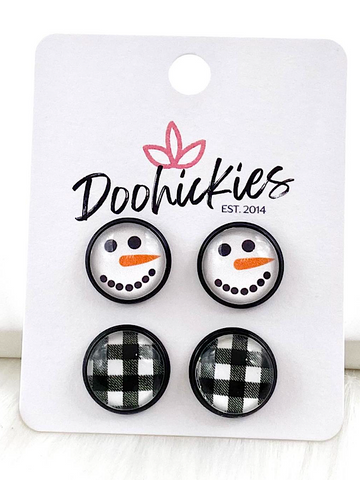 Snowman studs