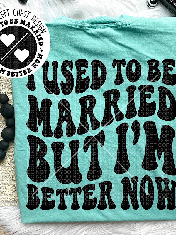 *Preorder* Used to be married