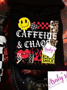 *Preorder* Caffeine & Chaos hoodie