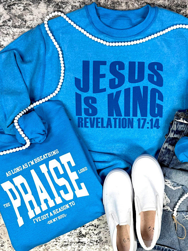 *Preorder* Jesus is king reversible