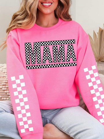 *Preorder* Mama pink checkered