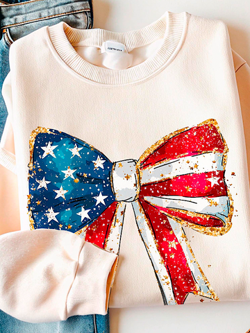 *Preorder* Flag bow