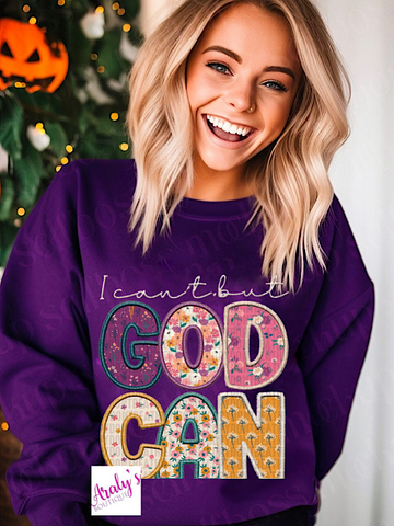 *Preorder* I can’t but God Can