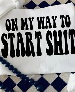 *Preorder* On my way to start shirt