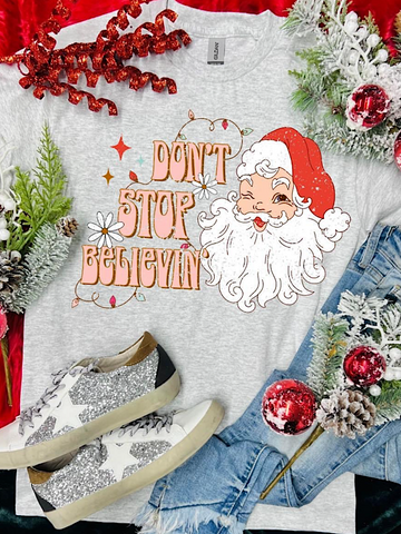 *Preorder* Don’t stops believin Santa