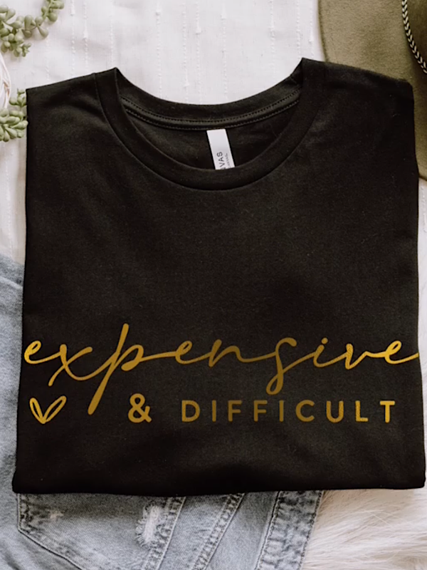 *Preorder* Expensive & Difficult tee