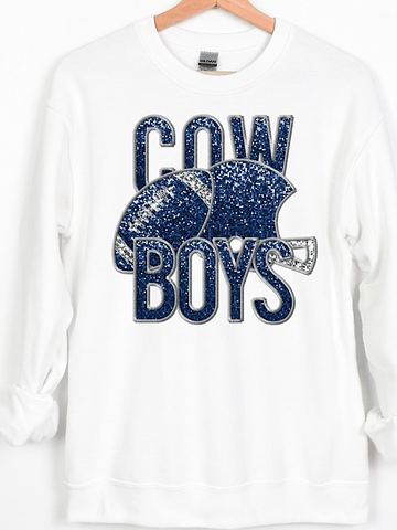 *Preorder* Cowboys sweatshirt FAUX