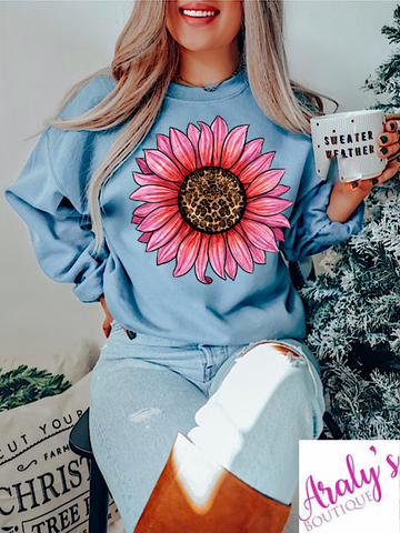 *Preorder* Blue Pink Sunflower