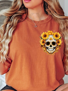 *Preorder* Sunflower Skull