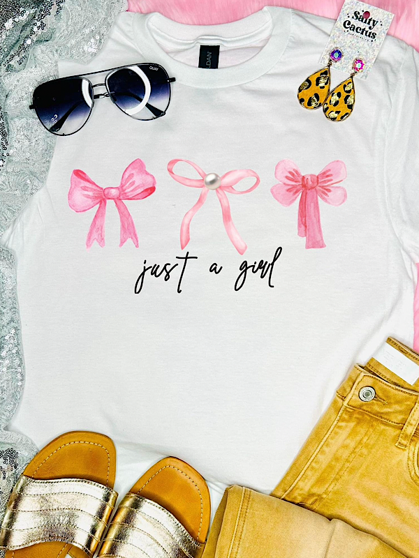 *Preorder* Just a girl bow