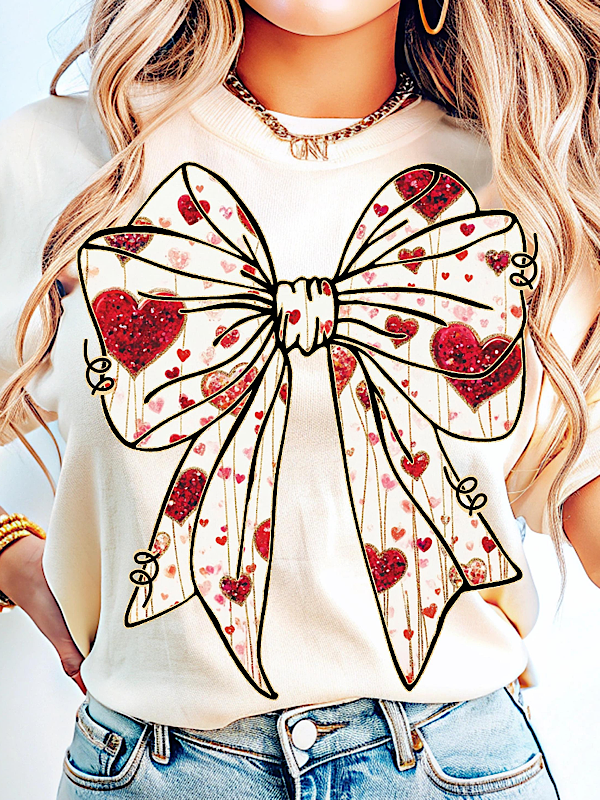 *Preorder* Heart bow