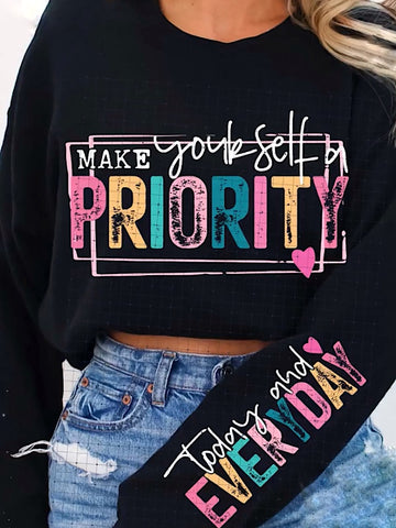 *Preorder* Make yourself a priority