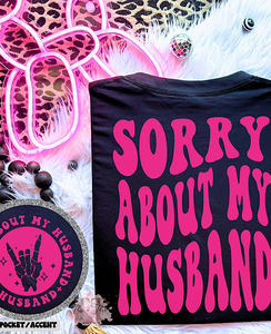 *Preorder* Sorry about my husband