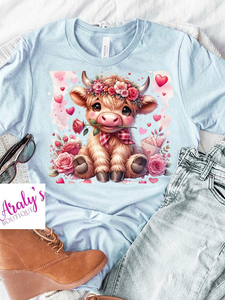 *Preorder* Pink Heart Cow