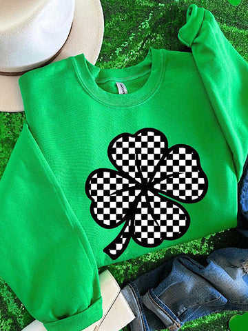 *Preorder* Checkered Shamrock