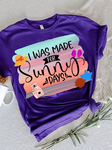 *Preorder* I was made for sunny days