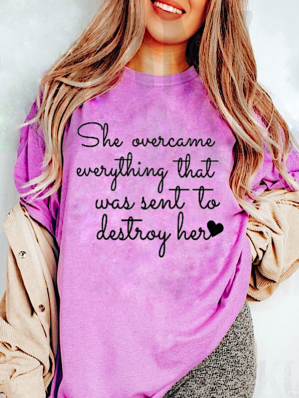 *Preorder* She overcame