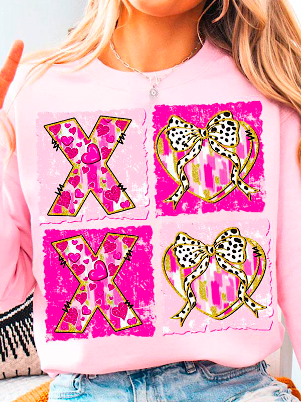 *Preorder* Xoxo pink hearts