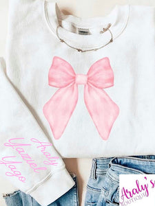 *Preorder* Coquette bow name