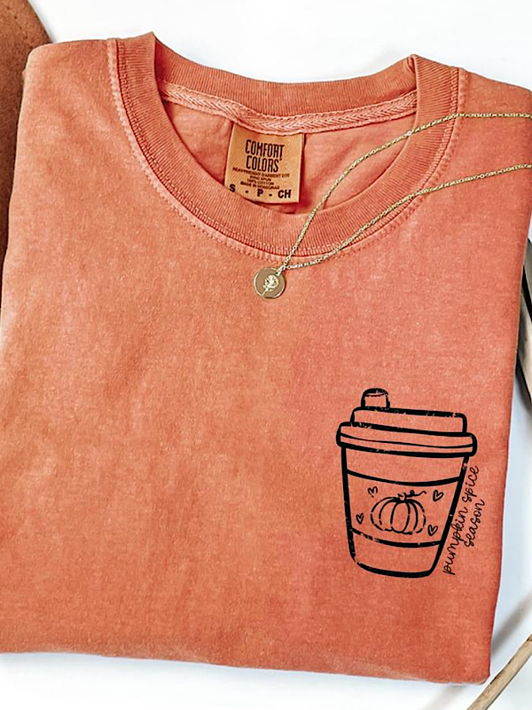 *Preorder* Pumpkin spice tee