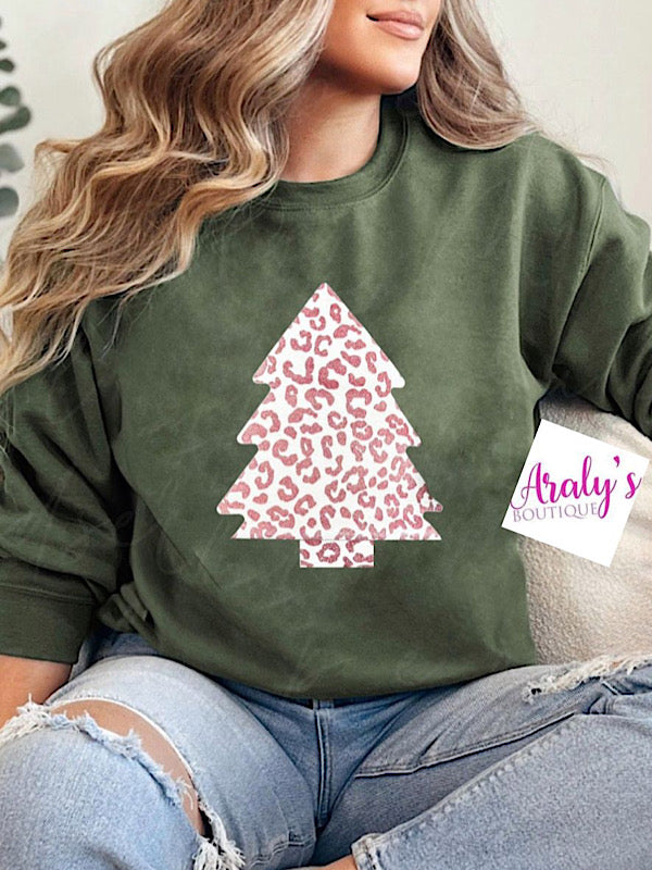 *Preorder* Christmas Tree leopard