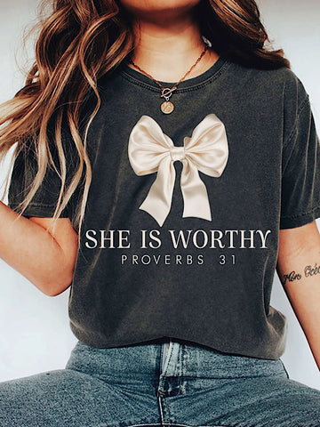 *Preorder* She is worthy