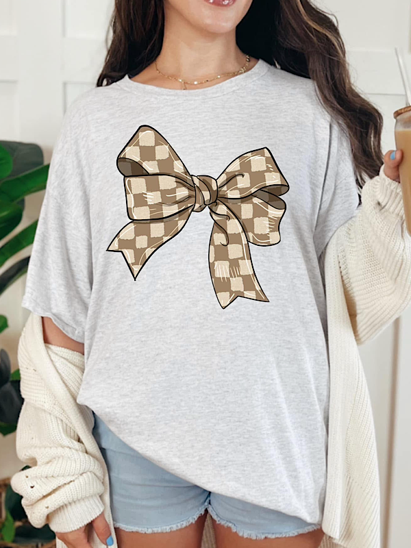 *Preorder* Bow checkered