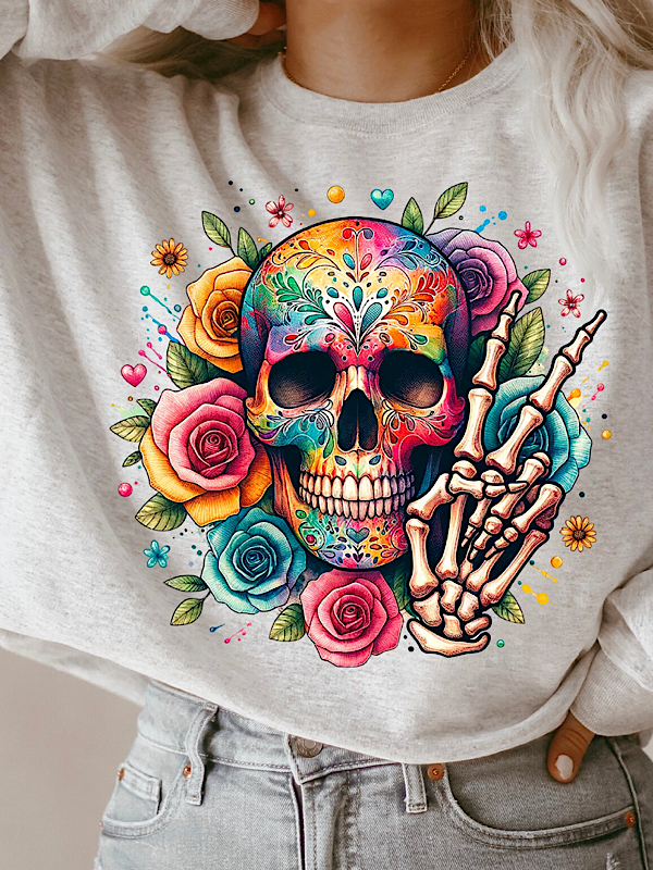 *Preorder* Colorful skull