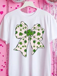 *Preorder* Shamrock bow