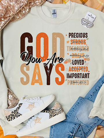 *Preorder* God says