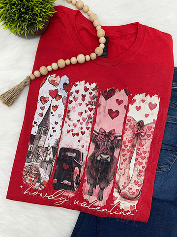 *Preorder* Valentine cow tee