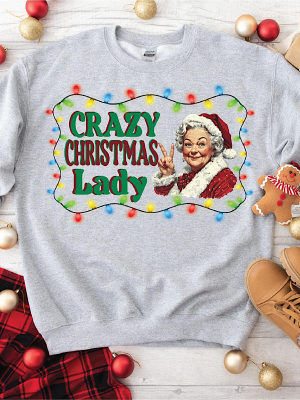 *Preorder* Crazy Christmas lady