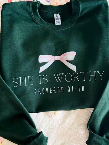 *Preorder* She is worthy