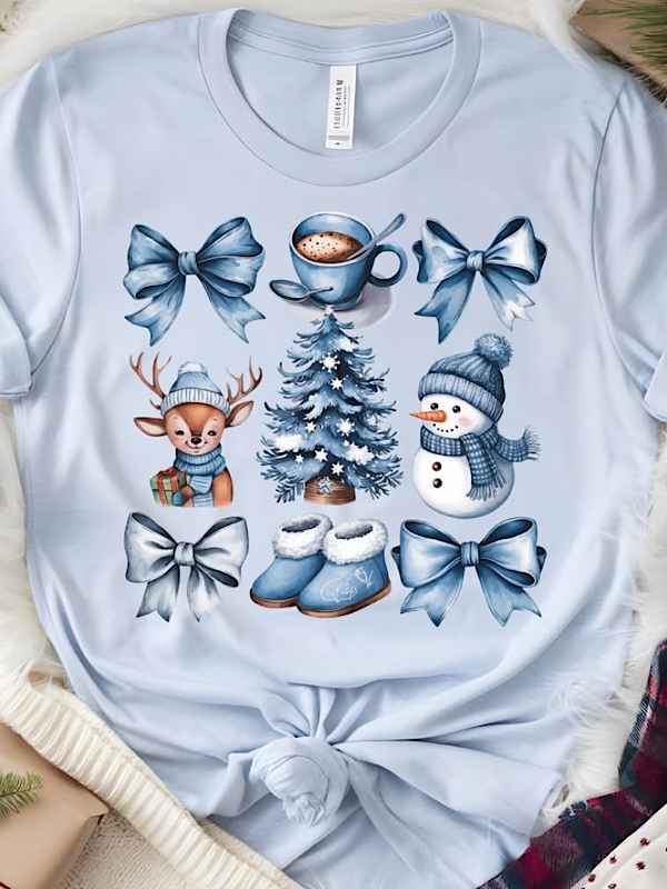 *Preorder* Blue snowman