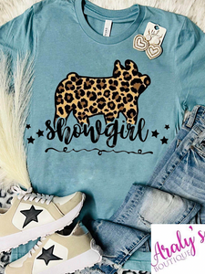 *Preorder* Showgirl Leopard pig