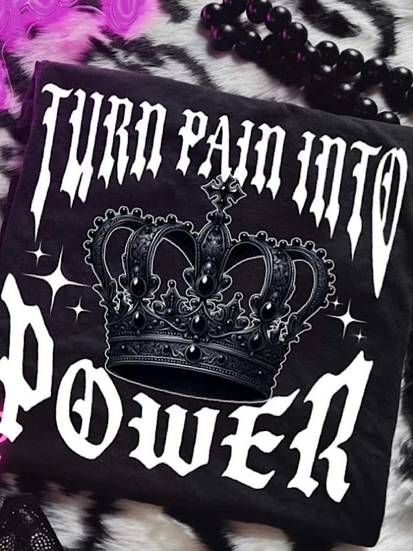 *Preorder* Turn pain into power tee