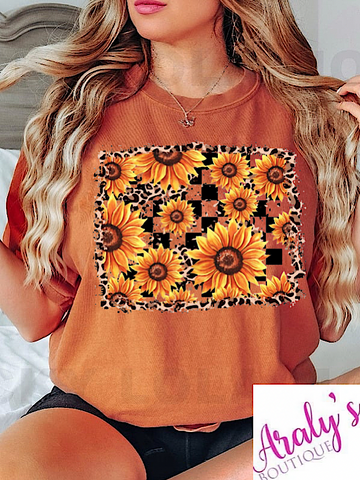 *Preorder* Leopard Sunflower