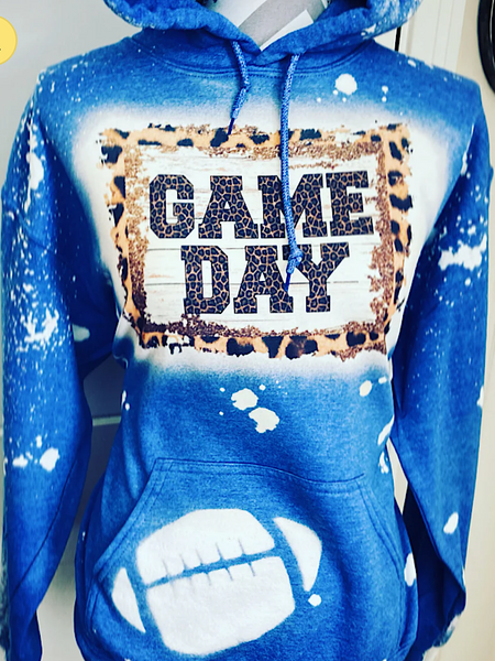 *Preorder* Blue game day hoodie