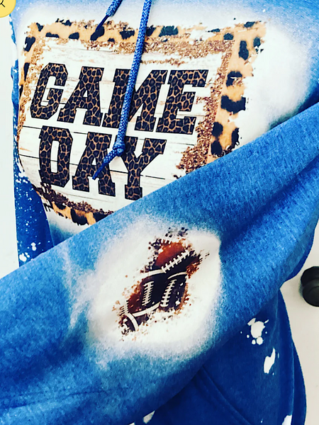 *Preorder* Blue game day hoodie